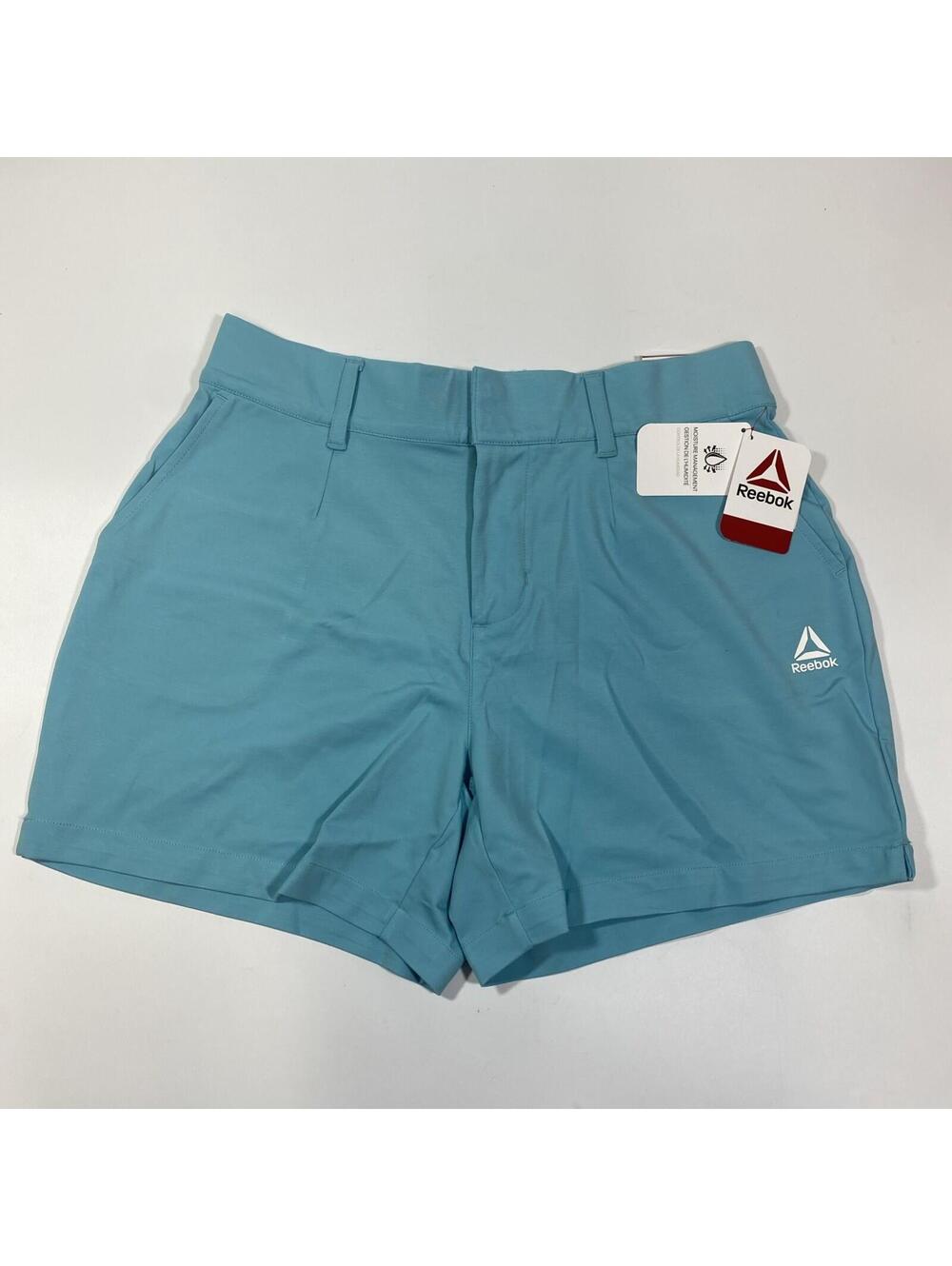 Reebok Fairway Golf Shorts Men’s Size Medium Slim Fit Milky Blue REW253SH05024